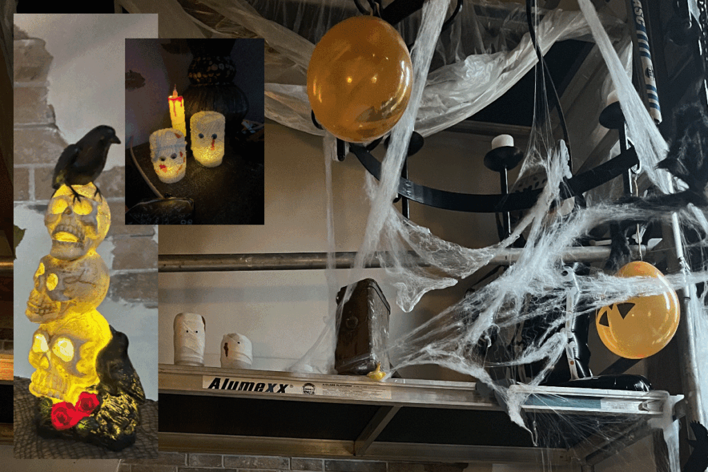 De Halloweenparty van het privé varkensstalletje van Meesteres Moriah
